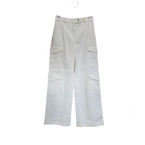 Dynamite Off-White High Rise Utility Pants Size 2 NWT